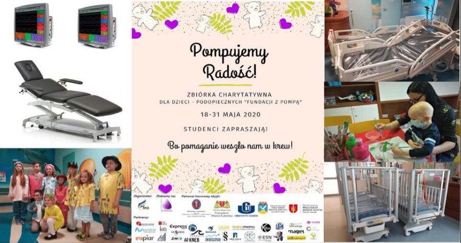 Studenci wspierają Fundację z Pompą