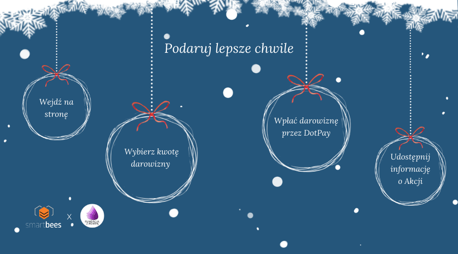 Podaruj lepsze chwile – Smartbees dla Fundacji z Pompą