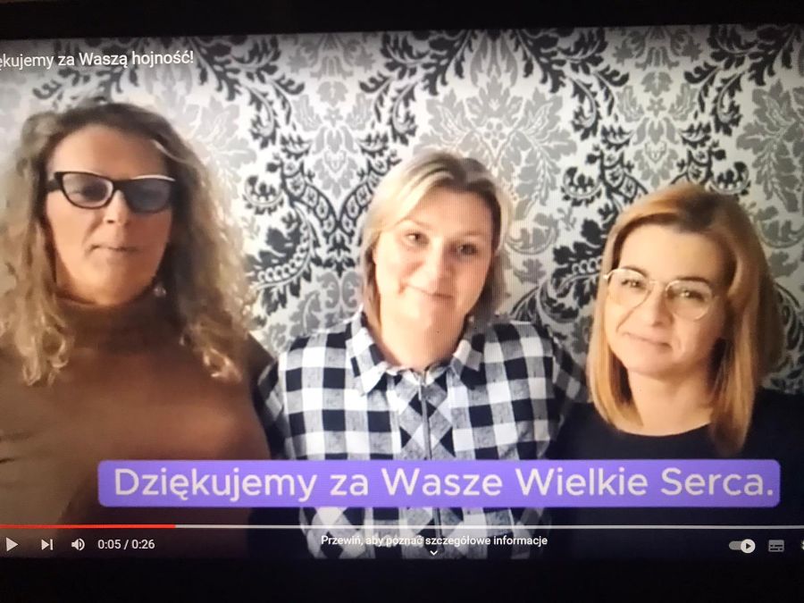 Dziękujemy! Kochamy!