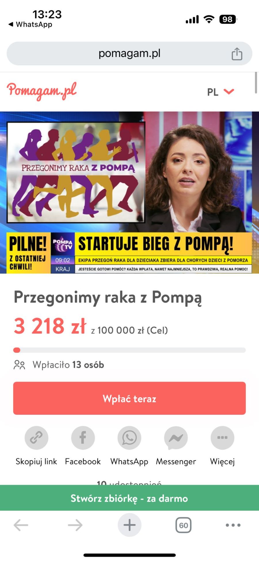 Zapełniaj się, puszko…