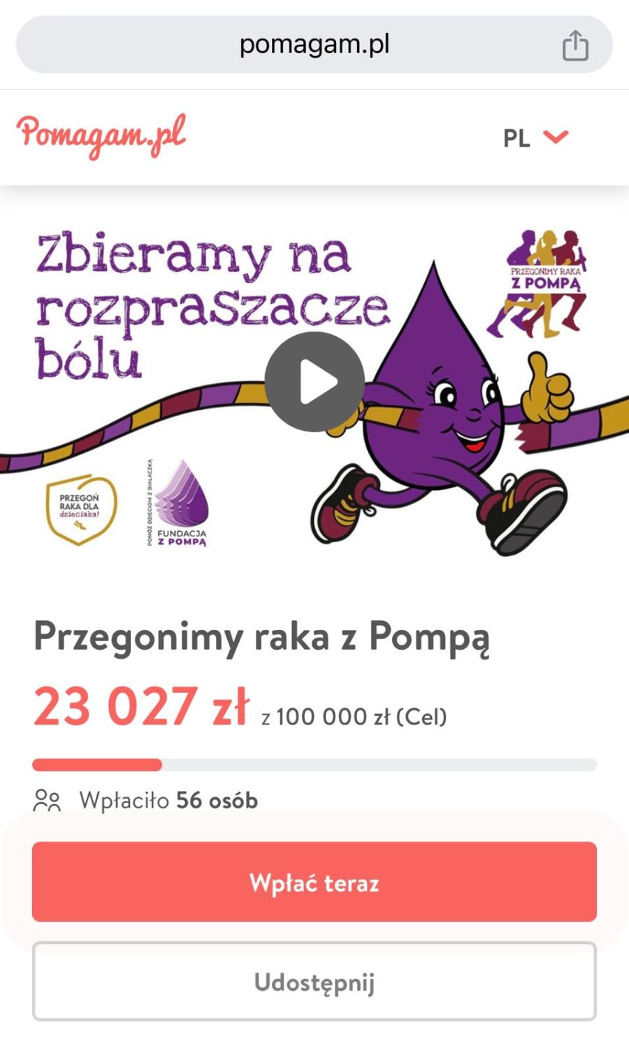 Walczymy o rozpraszacze bólu